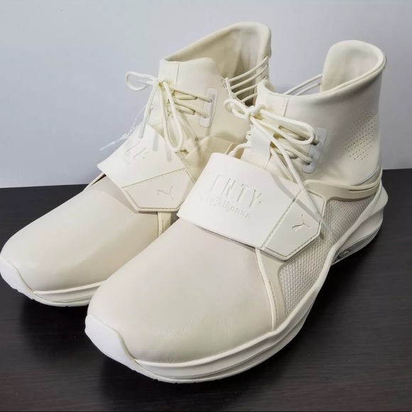 PUMA FENTY Trainer Hi Whisper White NEW - Picture 7 of 7